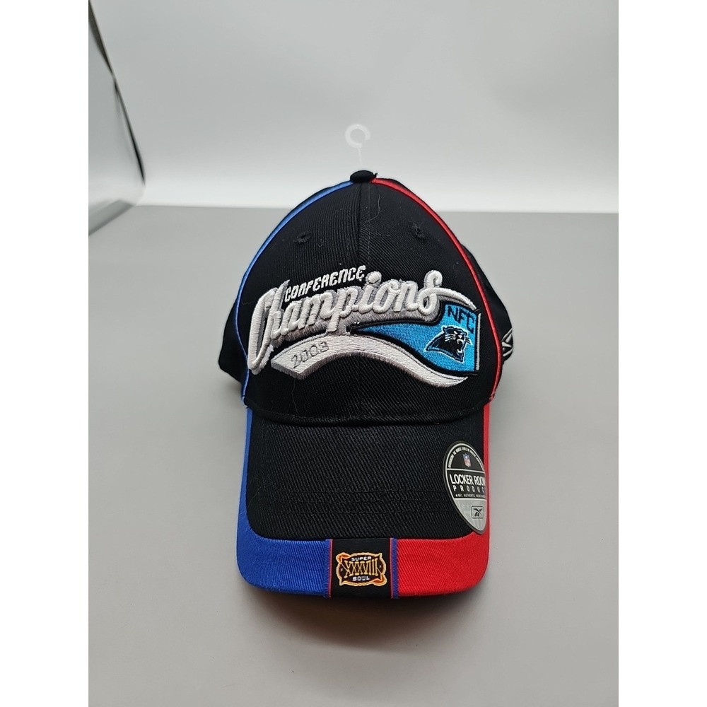 Vintage 2003 conference Reebok champions Carolina Panthers Hat Cap